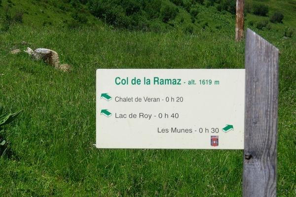 Col de la Ramaz | 1.559 m | Mieussy  Les Gets – Bild 1 vergrößern