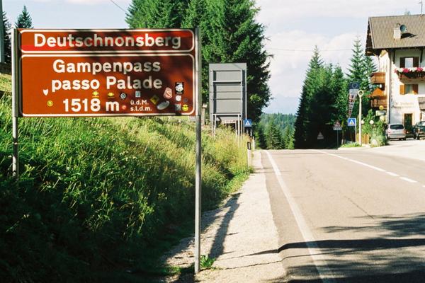 Gampenpass | 1.518 m | Lana  Fondo – Bild 1 vergrößern